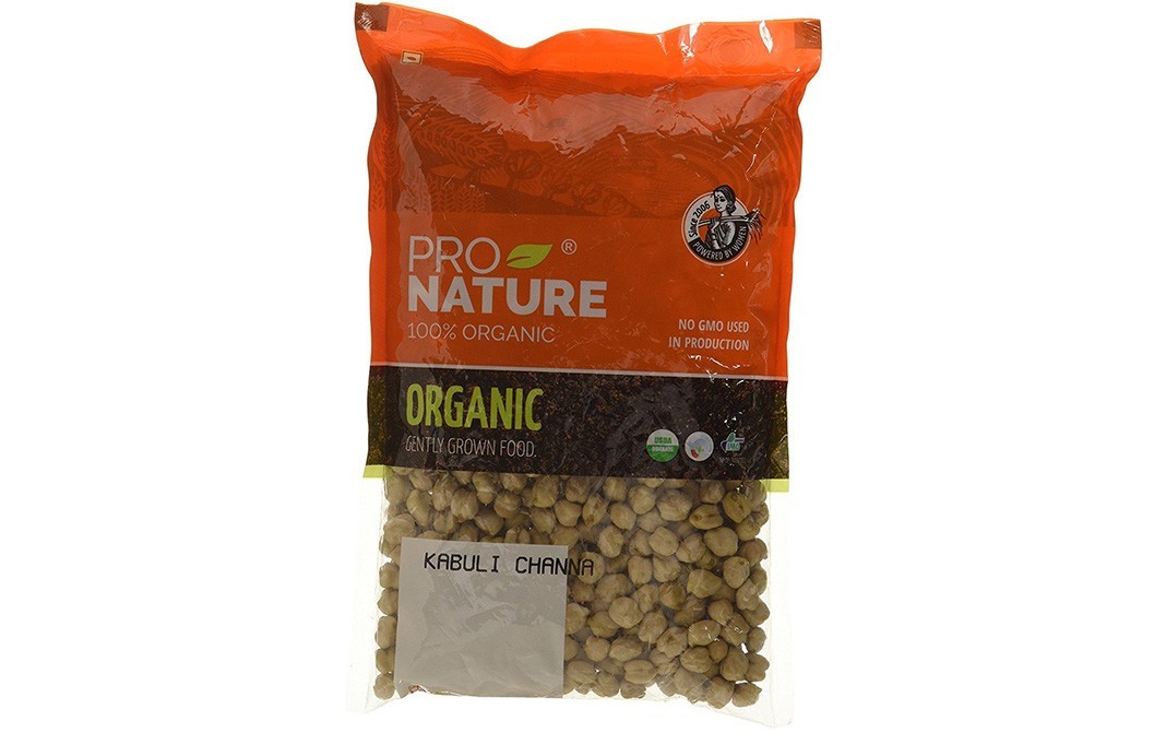 Pro Nature Organic Kabuli Channa    Pack  1 kilogram